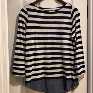 Crown and Ivy Striped Blouse